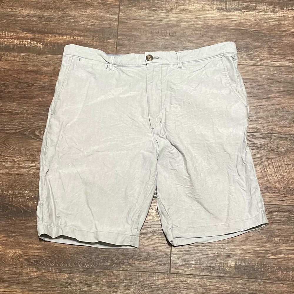 Merona Grey Blue Chino Shorts / Men’s 36